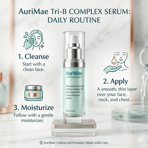 AuriMae Tri-B Complex Facial Serum